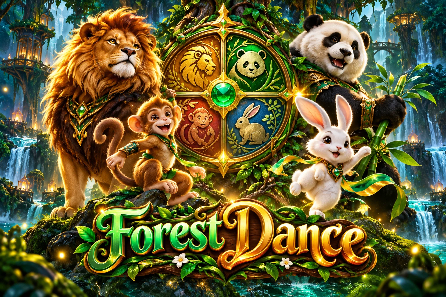 Reka bentuk tajuk Forest Dance