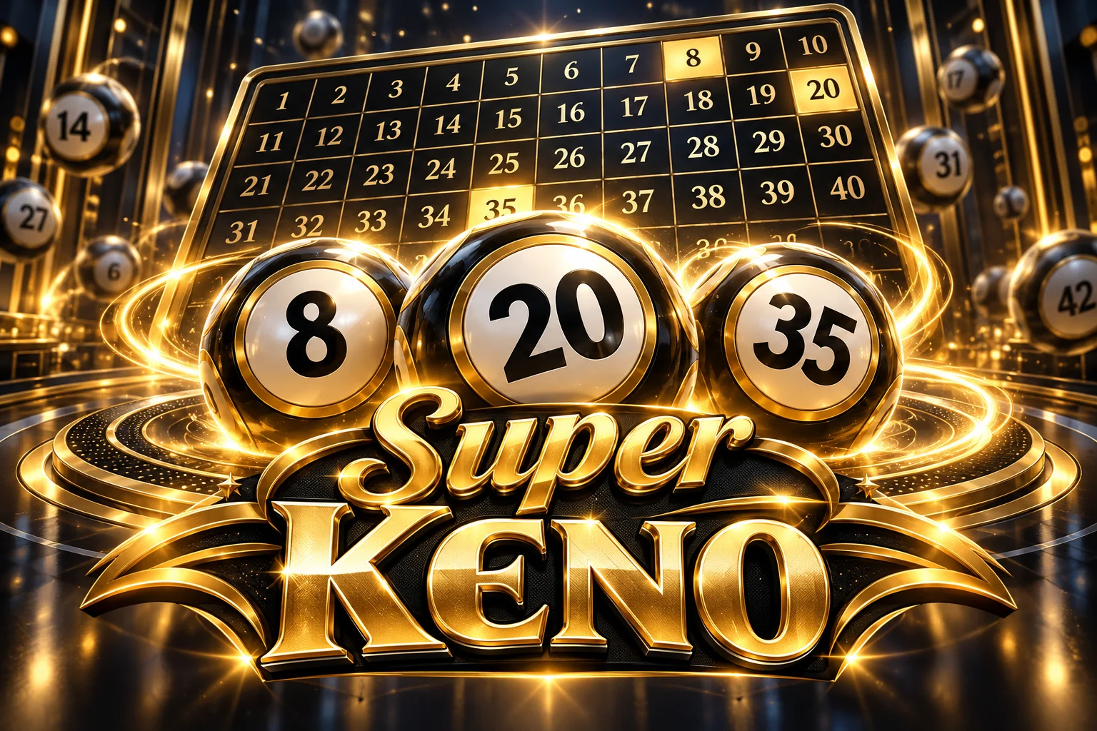 Reka bentuk tajuk Super Keno