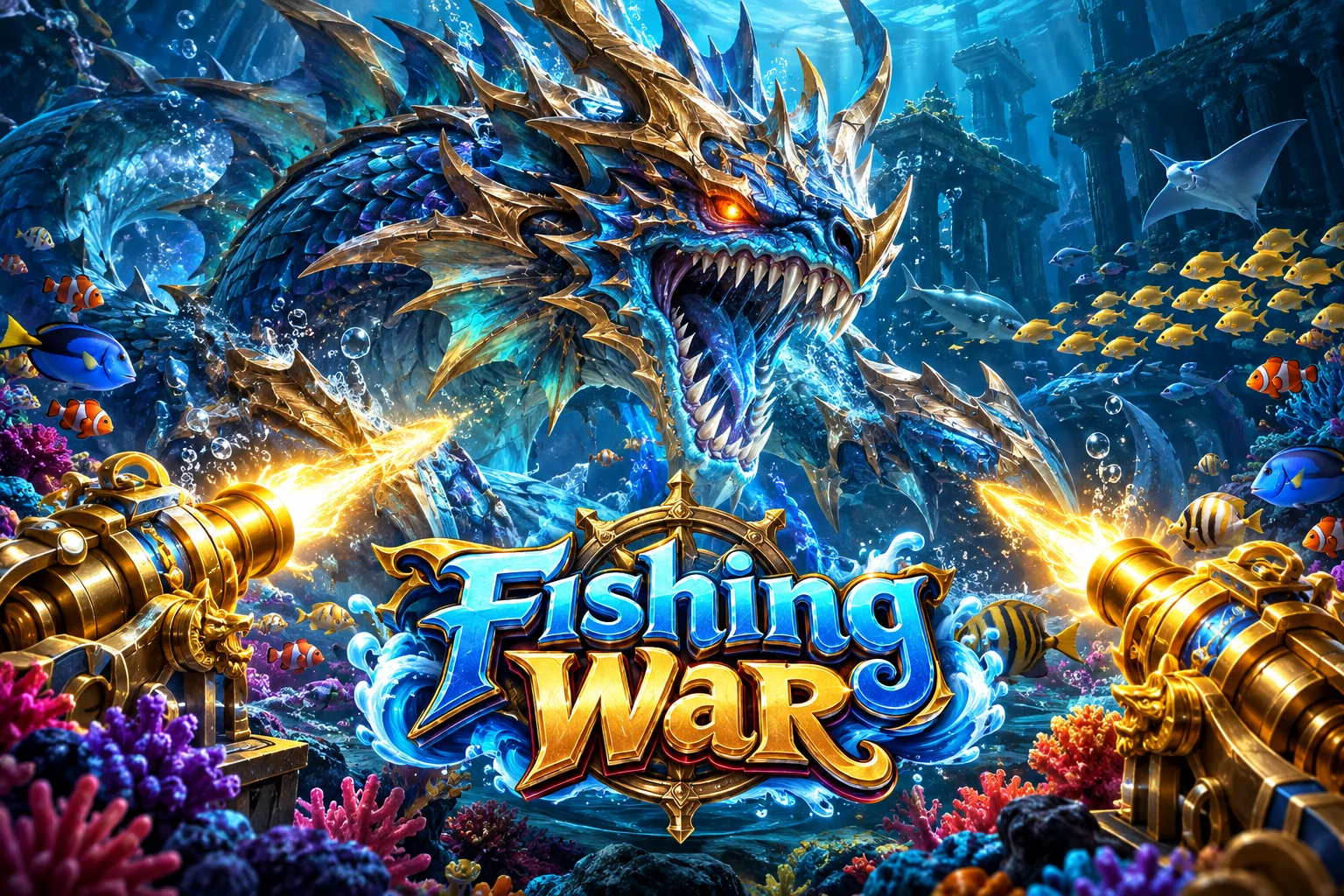 Reka bentuk tajuk Fishing War