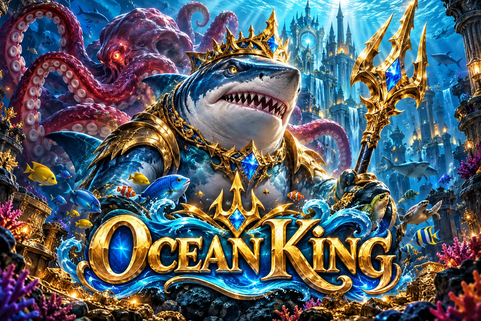 Reka bentuk tajuk Ocean King