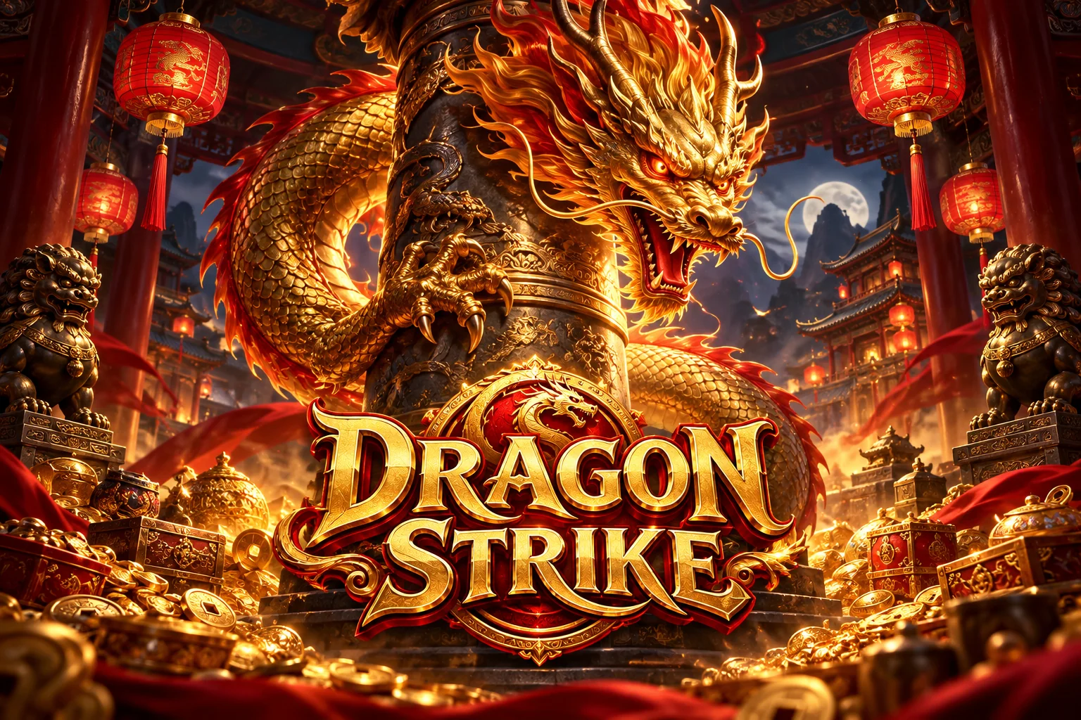 Reka bentuk tajuk Dragon Strike