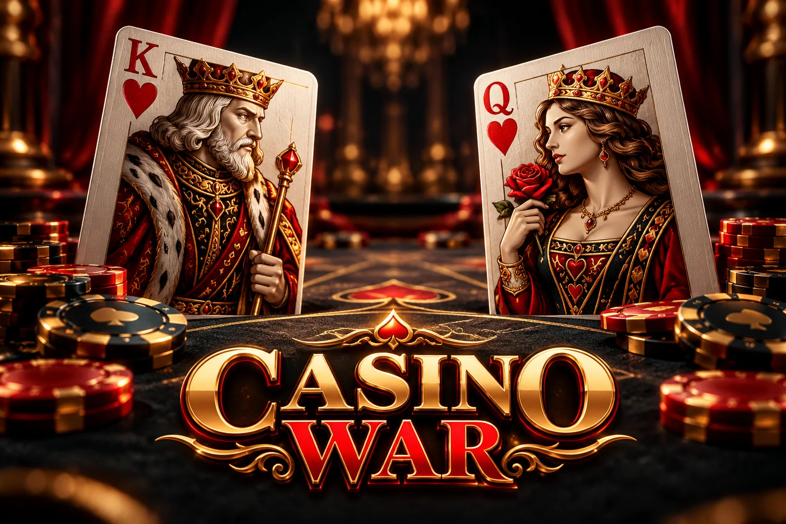 Reka bentuk tajuk Casino War