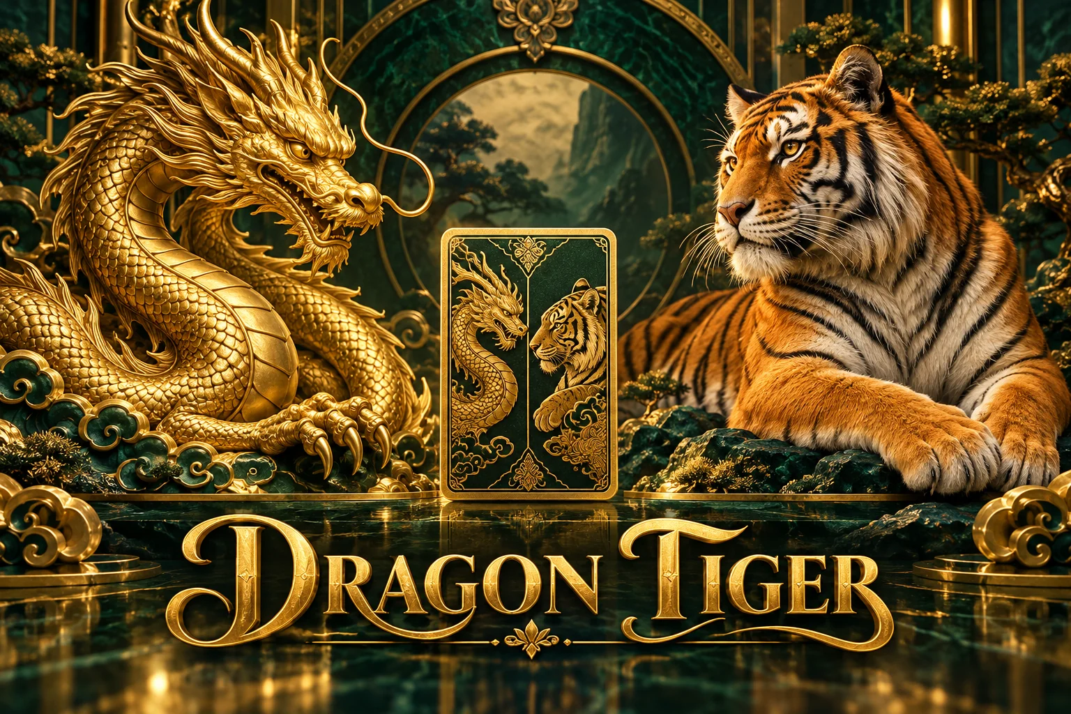 Reka bentuk tajuk Dragon Tiger